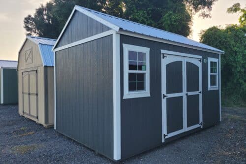 10x16 side lofted gable