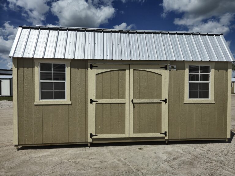 side lofted barn sheds 2