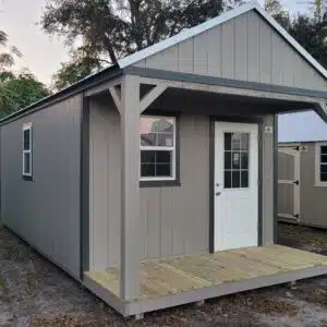 12x24 gable lofted cabin