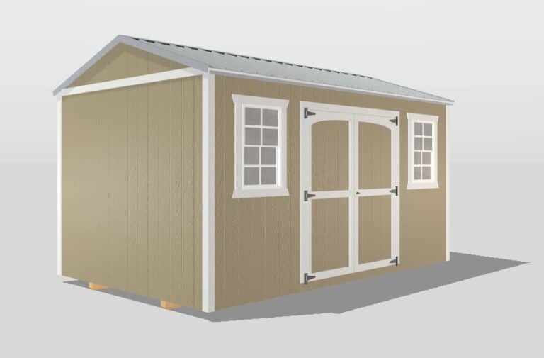 side gable shed design in 3d