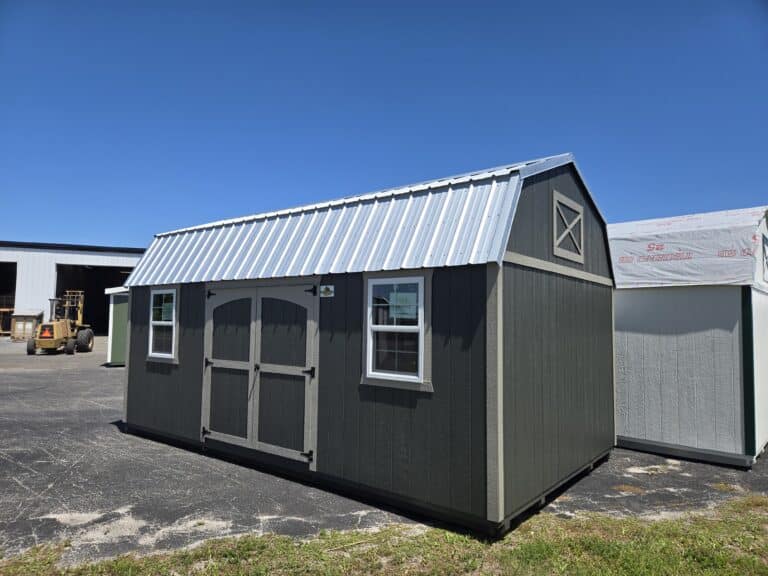 side lofted barn sheds 4