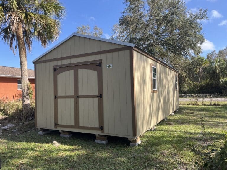 beige storage sheds in clermont fl