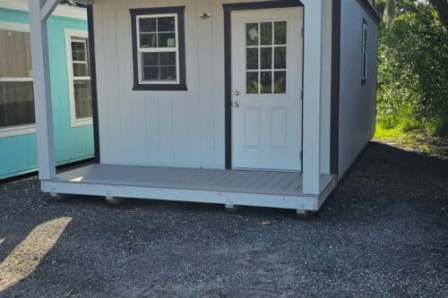 12x24 gable lofted cabin