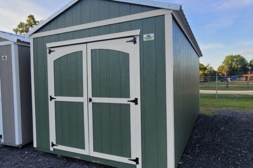 10x20 gable shed
