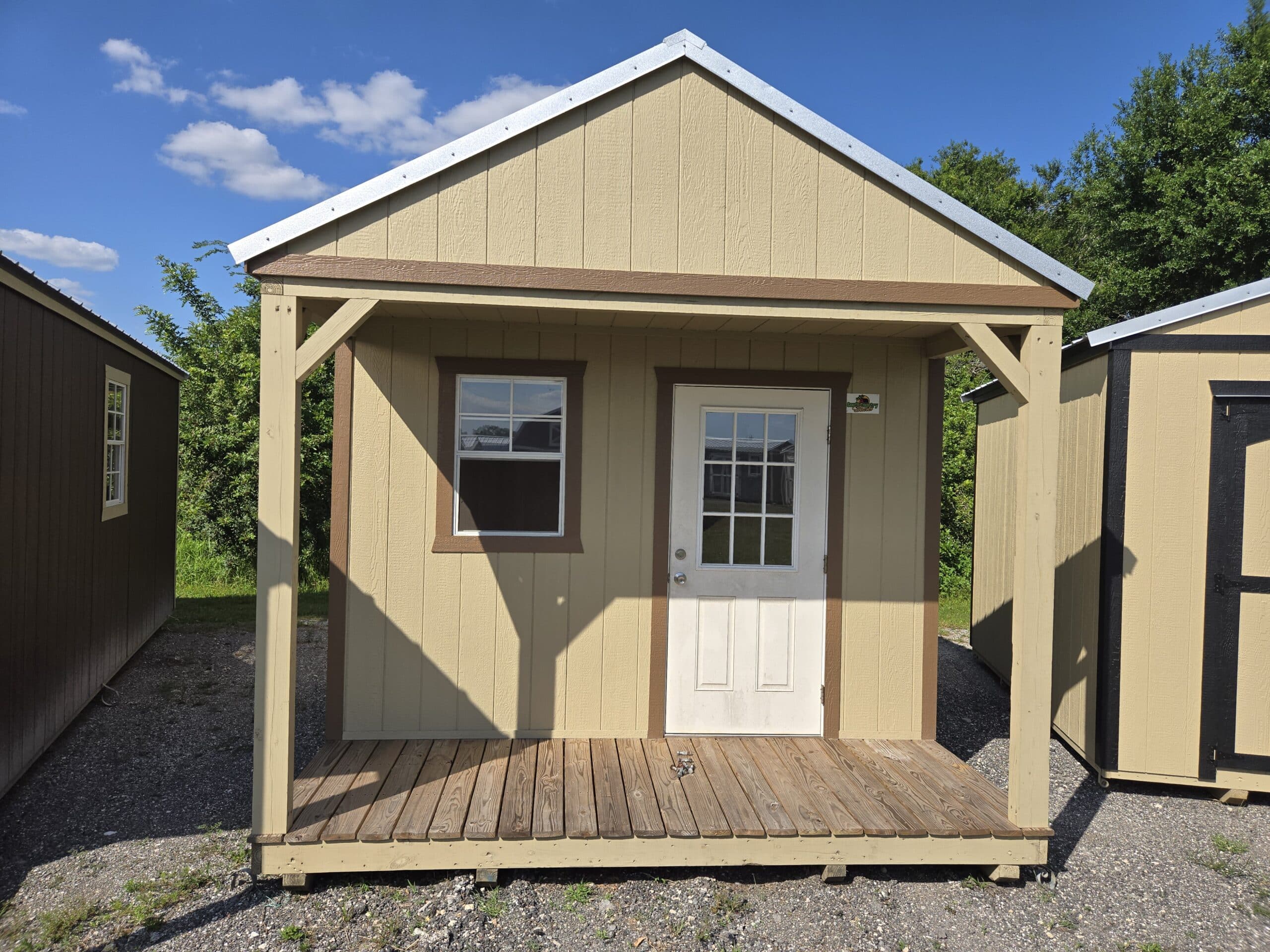 lofted cabin sheds 3