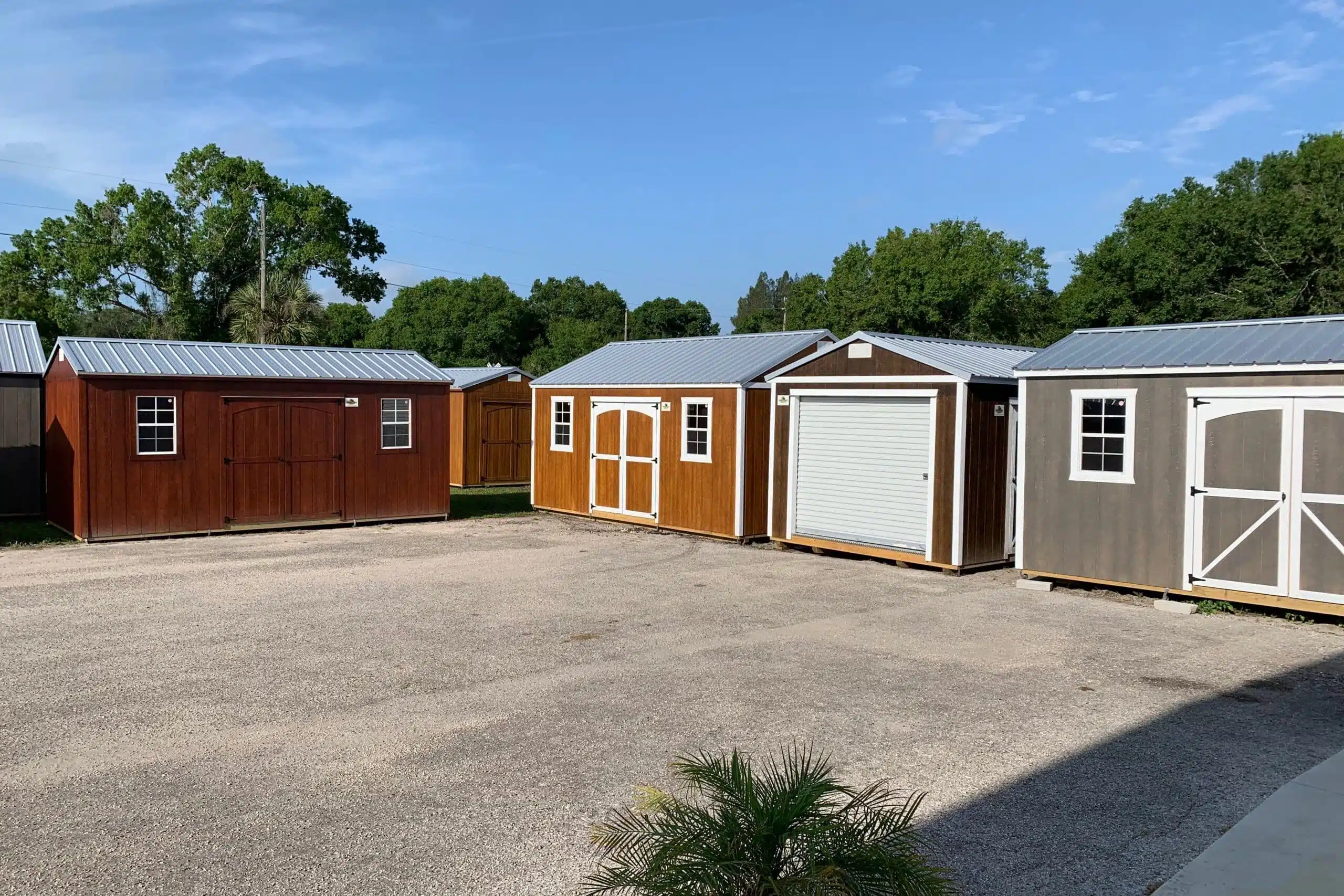 sheds and barns for sale in myakka city fl sitting in lot