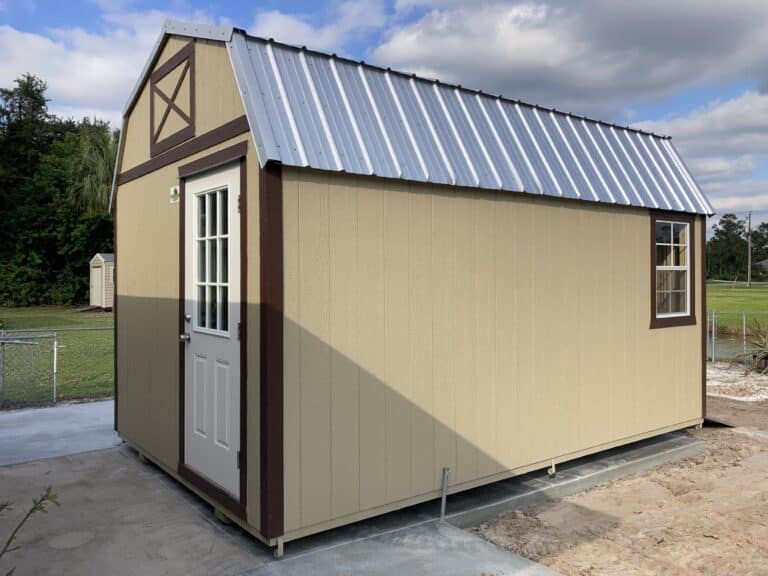 beige storage shed for sale in sanford fl